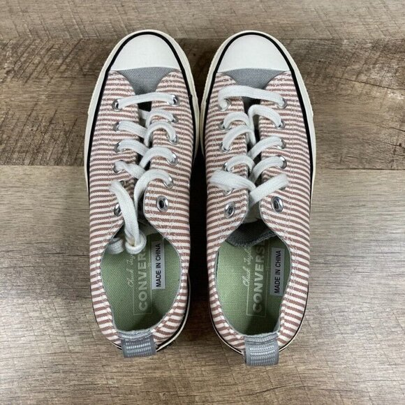 Converse Chuck 70 Crafted Stripe Clay Womens Sz 6.5 Shoes A00474C Sneakers NEW - Picture 6 of 9